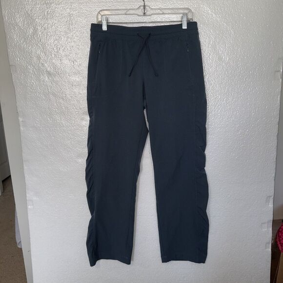 Kuhl Freeflex Move Pants Womens Medium Short Steel Blue Hiking Gorpcore FLAWED - Picture 2 of 10